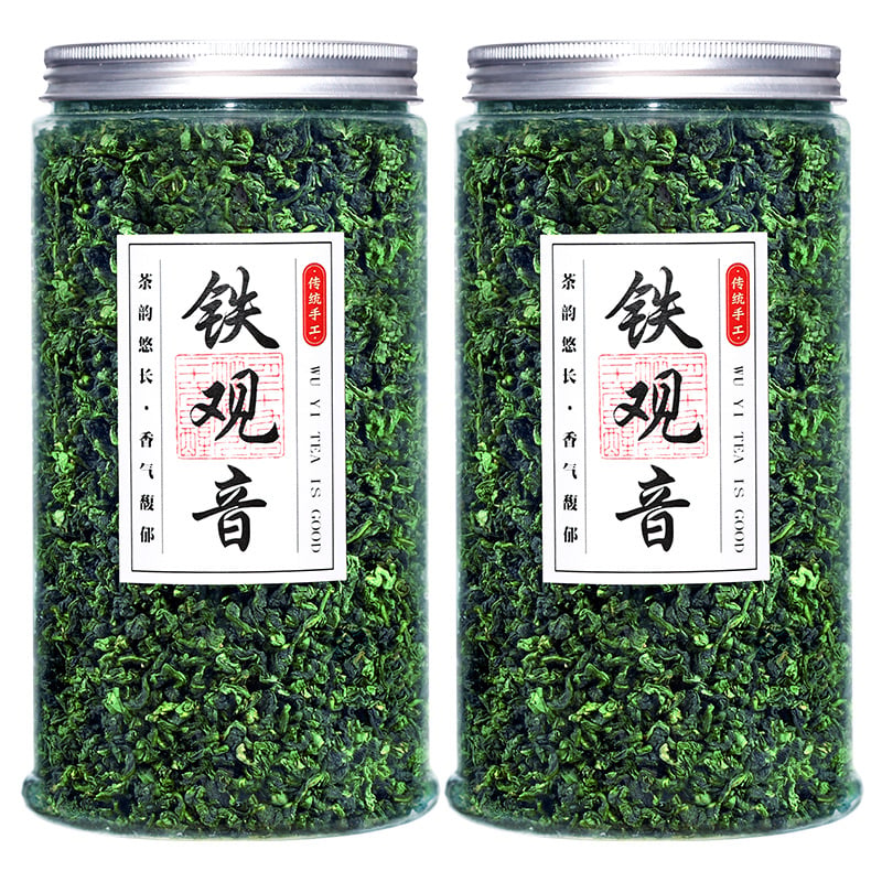 500g Anxi High Mountain Tieguanyin Oolong Tea – Light & Strong Fragrance, Canned | Bustan.store