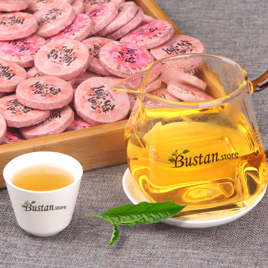 Wholesale 500g Rose Black Tea Mini Cakes | Bustan.store