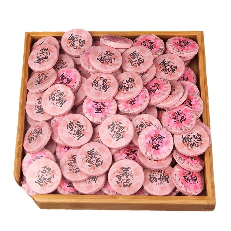 Wholesale 500g Rose Black Tea Mini Cakes | Bustan.store