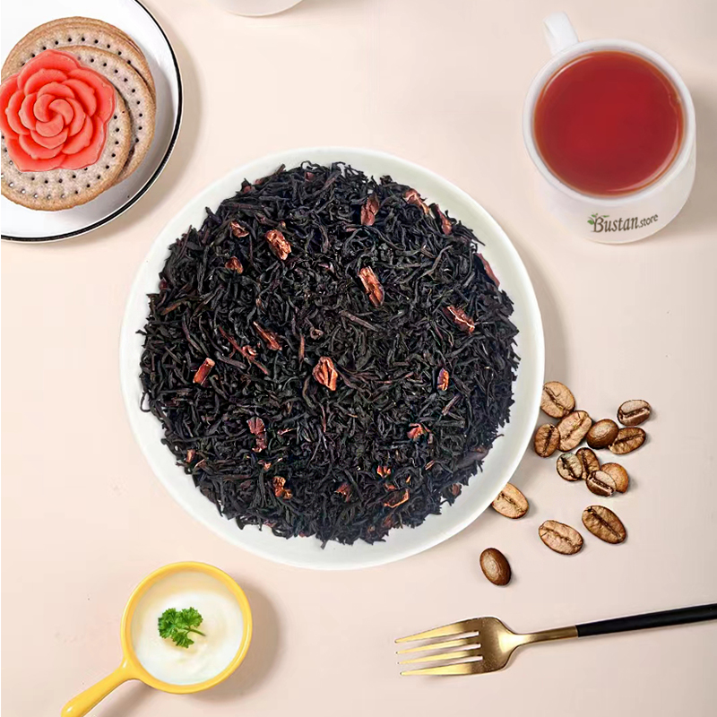Wholesale 500g Cream & Cocoa Flavored Black Tea – Rich and Smooth | Bustan.store