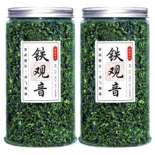 500g Anxi High Mountain Tieguanyin Oolong Tea – Light & Strong Fragrance, Canned | Bustan.store