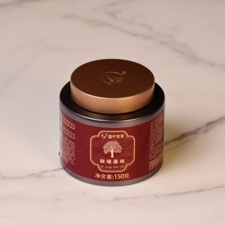 150g Secret Forest Ripe Pu'er Tea – 8g Dragon Balls, Round Can | Bustan.store