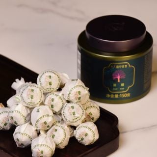 150g Pu'er Raw Tea Mannuo 8g Dragon Ball