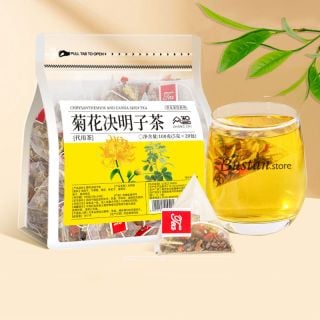 Chrysanthemum & Cassia Seed Herbal Tea – 20 Pyramid Tea Bags