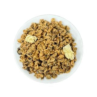 Wholesale 500g Jasmine Golden Spiral Yunnan Black Tea | Bustan.store