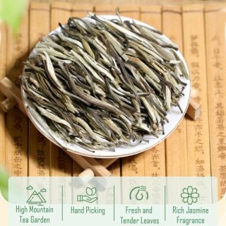 Wholesale 500g Jasmine Phoenix Tail Needles Green Tea | Bustan.store