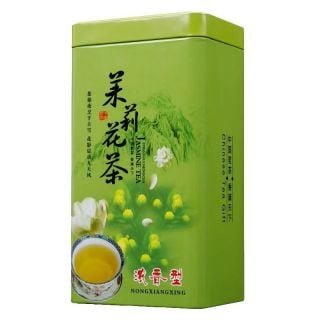 250g Jasmine Green Tea – Strong Aroma, Tin Can