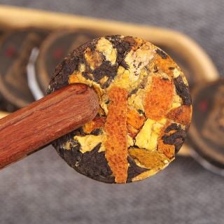 Wholesale 500g Chenpi Pu-erh Tea Mini Cakes | Bustan.store