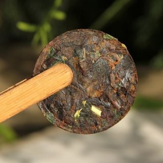 Wholesale 500g Sticky Rice Scented Ripe Pu'er Tea Mini Cake | Bustan.store