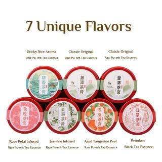 7-Flavor Instant Tea Essence Collection | Bustan.store