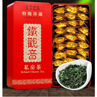 Anxi Tieguanyin Premium Strong Fragrance Oolong Tea Iron Box 250g*2 Boxs