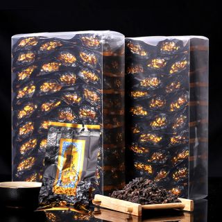 Black Oolong Tea Luzhou Flavor Carbon Roasted Tieguanyin Loose Tea 250g*2 Boxes