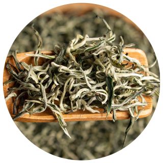 Wholesale 500g Single Bud Silver Tips Yunnan Green Tea | Bustan.store