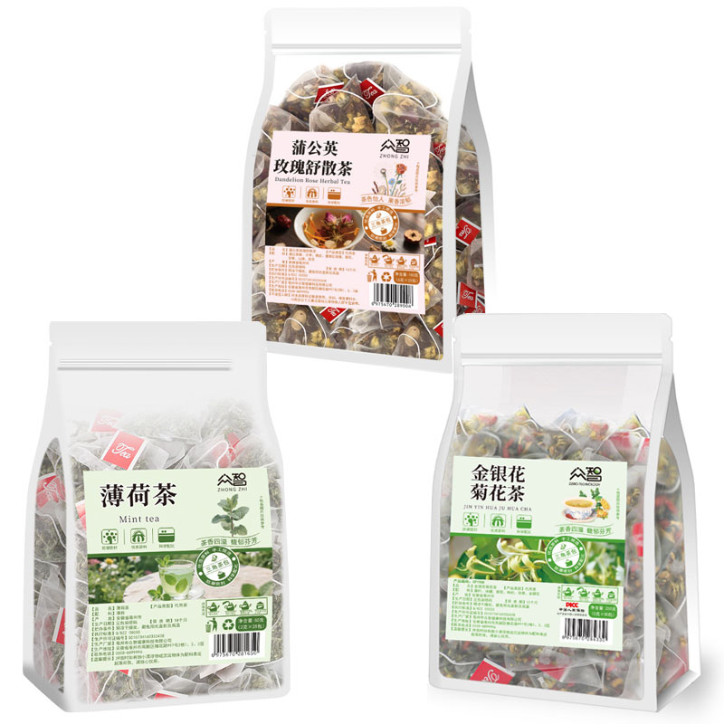 3-Flavor Herbal Throat Tea Sampler – 100 Pyramid Tea Bags | Bustan.store