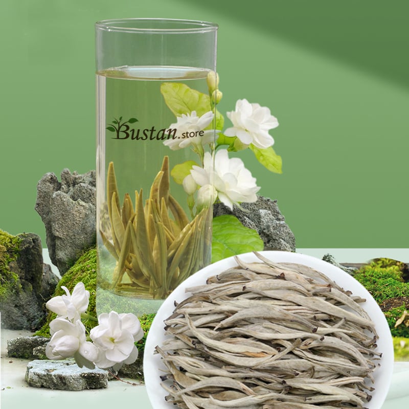 Wholesale 500g Jasmine Silver Needle White Tea | Bustan.store