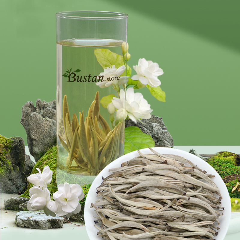 Wholesale 500g Jasmine Silver Needle White Tea | Bustan.store