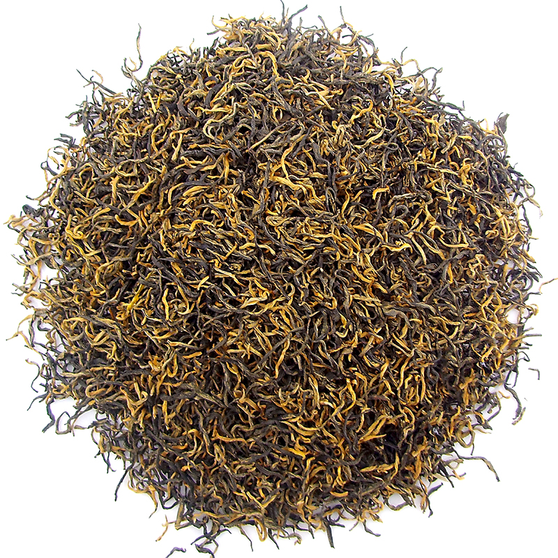 Wholesale 500g Golden Beautiful Eyebrow (Jin Jun Mei) Longan Flavor Black Tea | Bustan.store