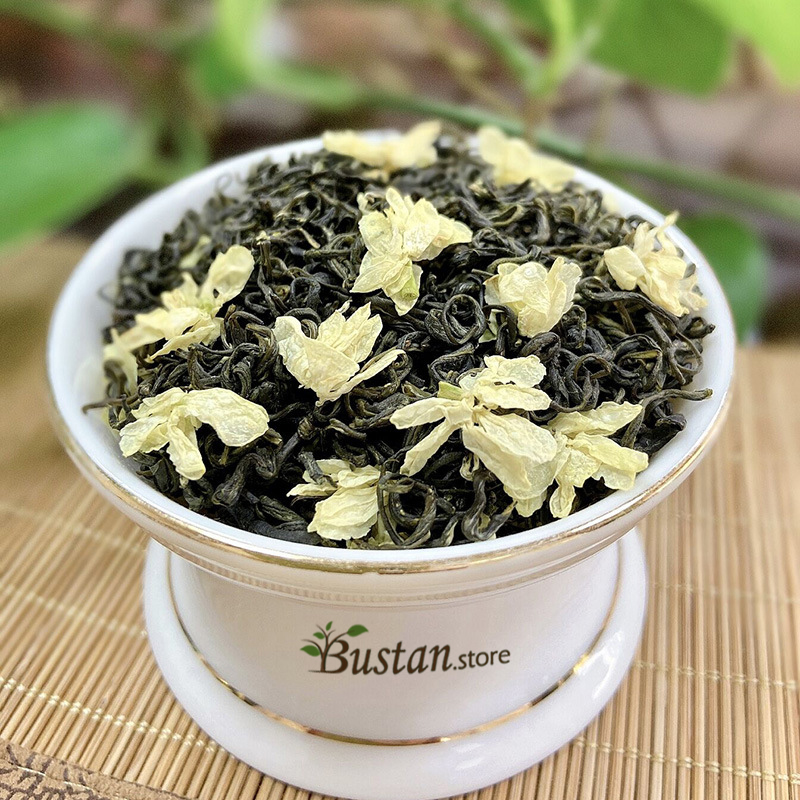 Wholesale 500g Jasmine Snow Bloom Green Tea | Bustan.store