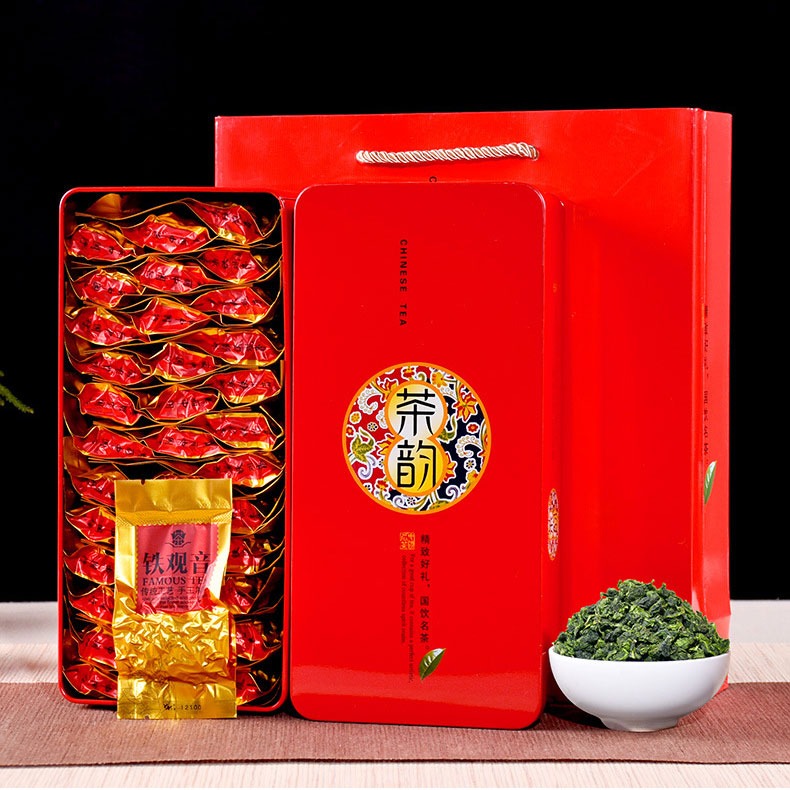 500g Anxi Tieguanyin Oolong Tea – Strong Flavor Gift Box (8g × 64 Bags) |Butsan.store