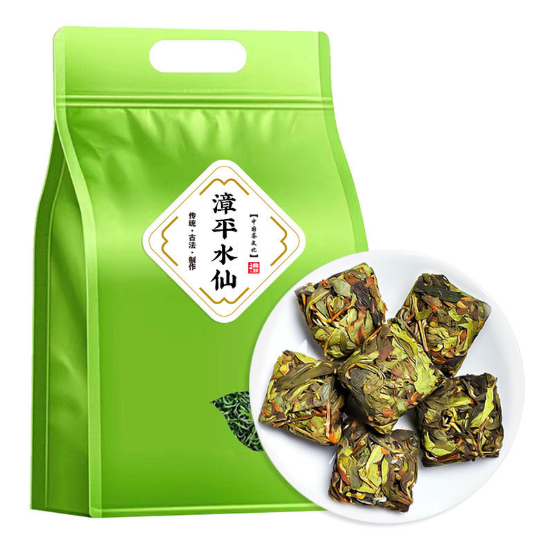 500g Zhangping Shuixian Oolong Tea – Orchid Aroma, Square Tea Cake | Bustan.store