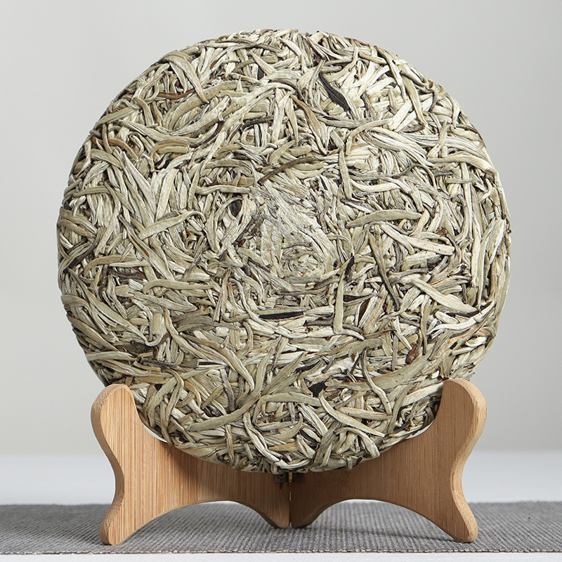Wholesale 357g Yunnan Silver Needle White Tea Cake | Bustan.store
