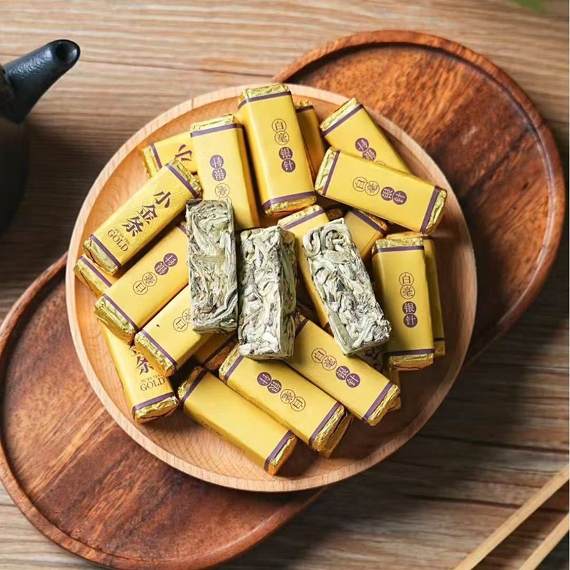 Wholesale 500g Golden Bar White Silver Needle Tea (Bai Hao Yin Zhen) | Bustan.store