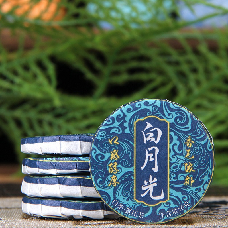 Wholesale 500g White Moonlight Mini Cake White Tea | Bustan.store